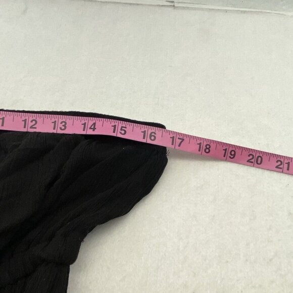 TORRID Women Off Shoulder Lace Maxi Dress Size 2x Black Lace Inset 71-6 - Picture 9 of 11